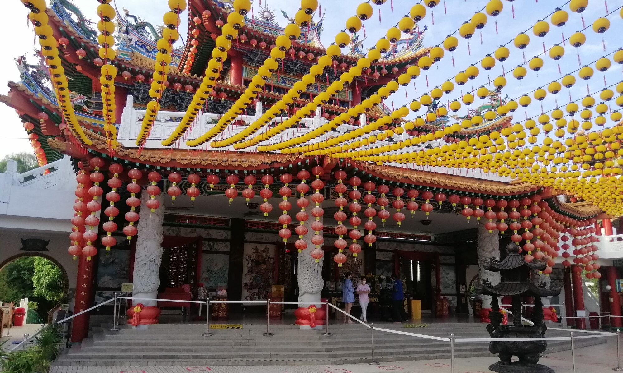 Китайский храм в Куала-Лумпуре, Малайзия